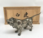 Antique sculpture "Tiger"