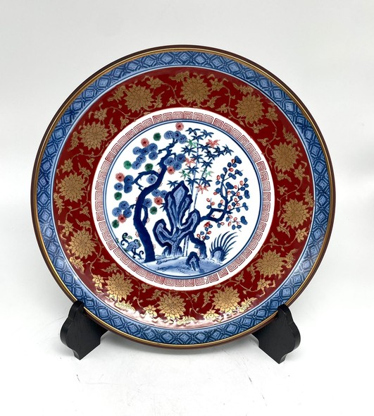 Antique plate with Arita