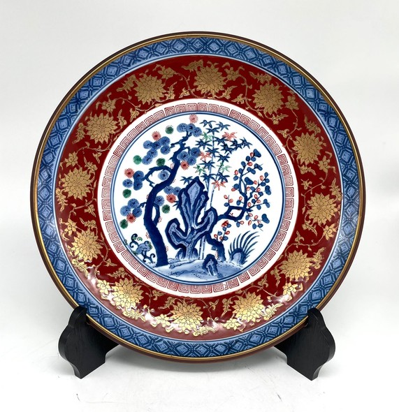 Antique plate with Arita