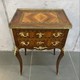 Antique bedside table