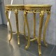 Antique paired pedestals