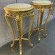 Antique paired pedestals