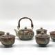 Antique tea set, Kutani