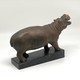 Vintage sculpture "Hippopotamus"