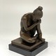 Vintage sculpture "Gymnast"