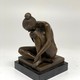 Vintage sculpture "Gymnast"