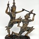 Vintage sculpture
"Confrontation of good and evil"