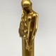 Vintage sculpture "Golden Girl"