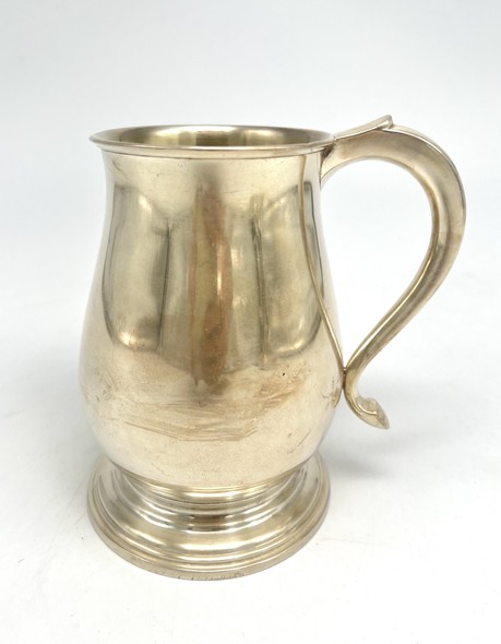 Antique silver mug