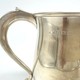 Antique silver mug