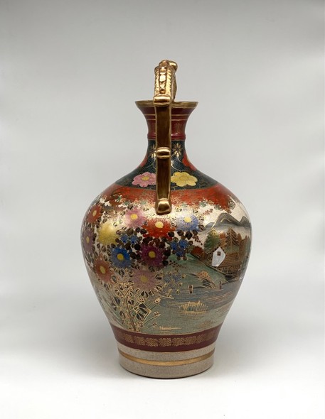Antique vase
"Amphora", Kutani