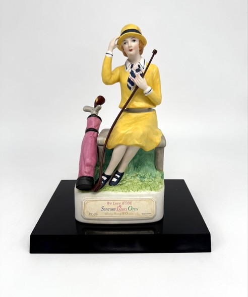 Antique Golfer damask