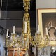 Большая антикварная люстра