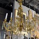 Большая антикварная люстра