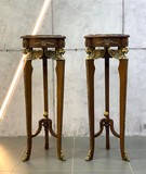 Antique Paired Pedestals