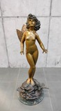 Antique sculpture "Nymph"