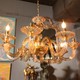 Vintage Murano glass chandelier