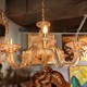 Vintage Murano glass chandelier