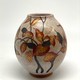 Vintage vase Kyo-yaki