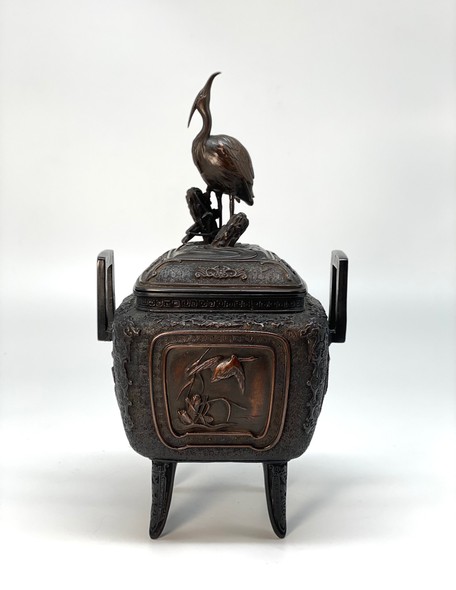Antique censer "Heron"