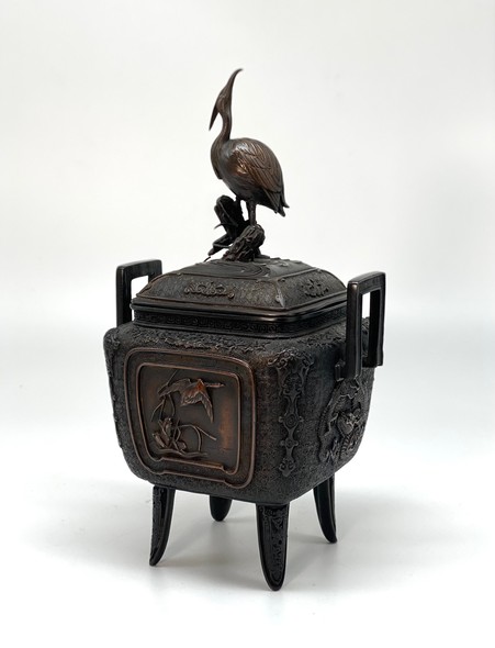 Antique censer "Heron"
