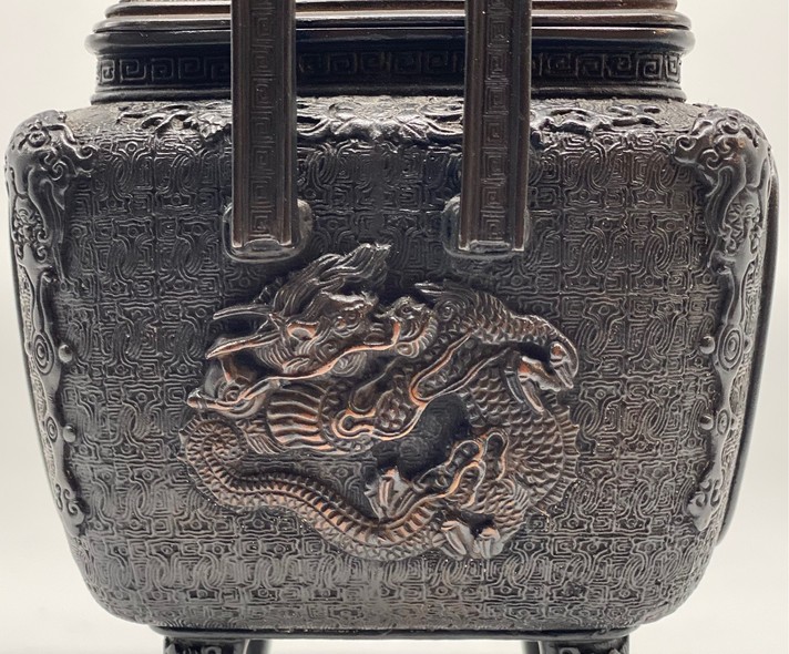 Antique censer "Heron"