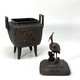 Antique censer "Heron"