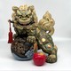 Antique sculpture "Fo Dog"