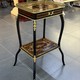 Antique two-tiered table