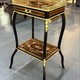 Antique two-tiered table