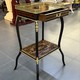 Antique two-tiered table