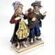 Статуэтка «Дети с петухом»  Sitzendorf