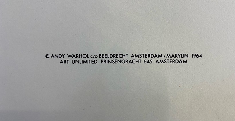 Винтажная афиша «Мэрилин»