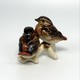 Vintage statuette "A pair of sparrows"