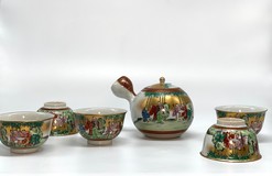 Vintage tea set "The Sages" Vintage tea set "The Sages"