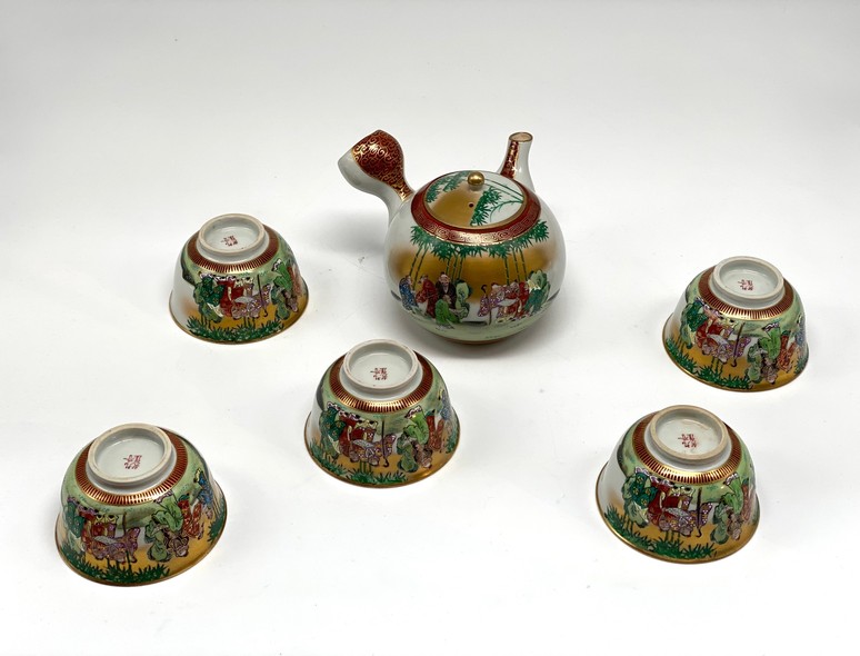 Vintage tea set "The Sages"