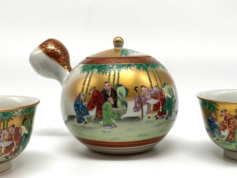 Vintage tea set "The Sages"