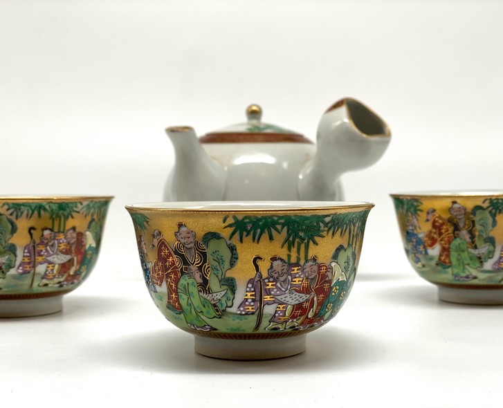 Vintage tea set "The Sages"