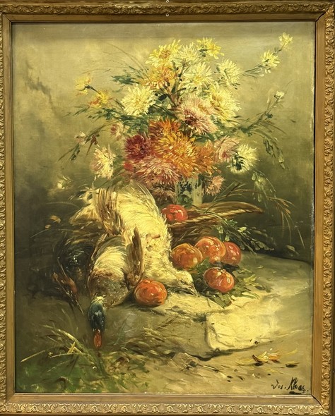 Антикварная картина
«Натюрморт с битой дичью»