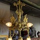 Antique chandelier "Gargoyle Lions"