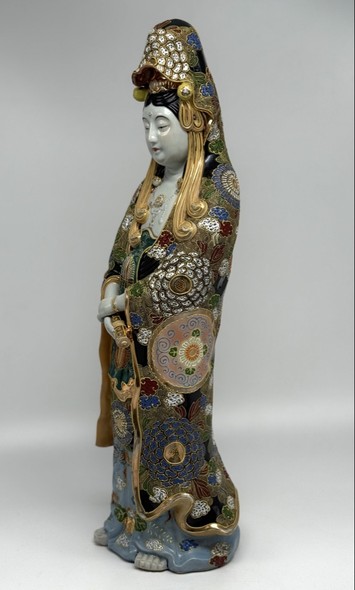 Антикварная скульптура «Гуаньнинь», Кутани