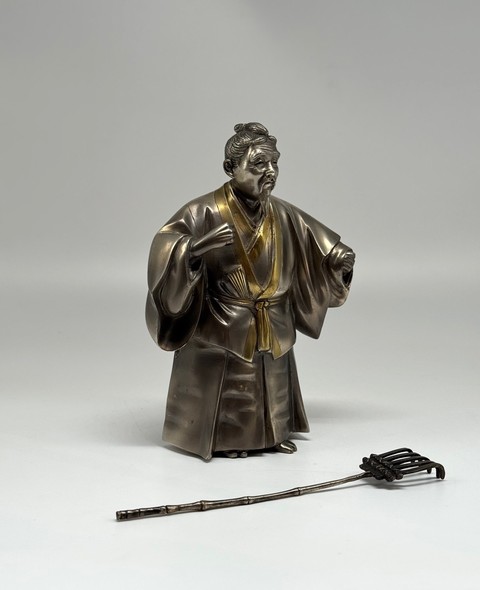 Антикварное окимоно «Харумунэ», Япония