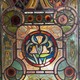 Antique stained glass doors