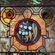 Antique stained glass doors