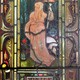 Antique stained glass doors