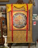 Buddhist thangka "Palace of Kalachakra"