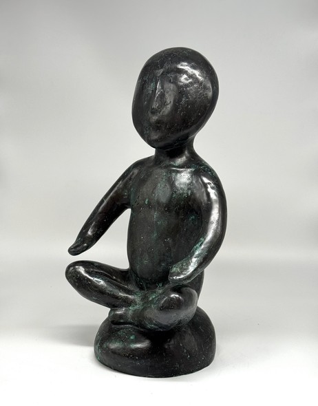 Скульптура
"Дух леса в медитации"