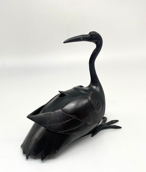 Старинная курильница «Журавль»