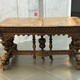 An antique table