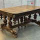 An antique table